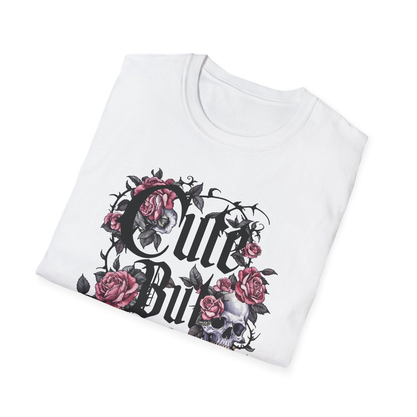 Cute But Dangerous T-Shirt — Playful Attitude Graphic Tee